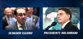 Imagem ilustrativa da imagem Bolsonaro em conversa com Kajuru pede inclusão de Governadores e prefeitos na CPI da Pandemia
