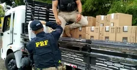Imagem ilustrativa da imagem PRF Apreende carga de agrotóxicos roubados avaliada em 3 milhões em Porangatu