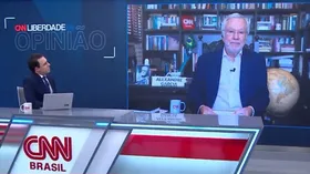 Imagem ilustrativa da imagem Ao vivo, Alexandre Garcia ameaça deixar a CNN Brasil