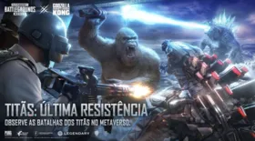 Imagem ilustrativa da imagem Godzilla VS. Kong já está disponível em PUBG MOBILE