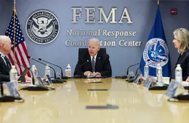 Imagem ilustrativa da imagem Biden dobra gastos nos EUA com preparativos para condições climáticas extremas