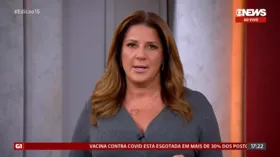 Imagem ilustrativa da imagem Em vídeo vazado, Christiane Pelajo surta na GloboNews e abandona estúdio: "Impossível trabalhar nesse lugar"