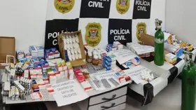 Imagem ilustrativa da imagem Polícia fecha farmácia que oferecia tratamento falso para a Covid-19, em SP