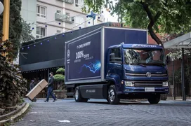Imagem ilustrativa da imagem Volkswagen e-Delivery traz a bordo o futuro do caminhão elétrico