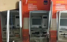 Imagem ilustrativa da imagem Quadrilha invade agência bancária e explode caixa eletrônico