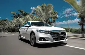 Imagem ilustrativa da imagem Honda Accord 2022 estreia tecnologia e: HEV híbrida no Brasil