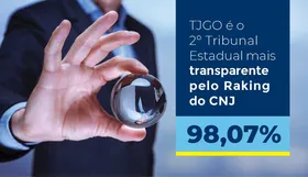 Imagem ilustrativa da imagem TJGO conquista o segundo lugar entre tribunais estaduais no Ranking de Transparência do CNJ