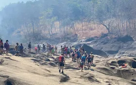 Imagem ilustrativa da imagem Incêndio na Chapada dos Veadeiros já dura cinco dias e destrói 10 mil hectares