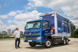 Imagem ilustrativa da imagem VW e-Delivery: Dirigimos o 1º caminhão elétrico fabricado de série no Brasil