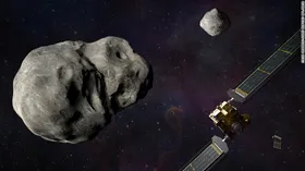 Imagem ilustrativa da imagem Nasa lança missão que vai atingir asteroide em teste