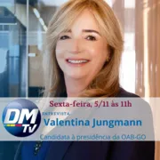 Imagem ilustrativa da imagem Valentina Jungmann abre série de entrevistas do DM com candidatos à presidência da OAB-GO