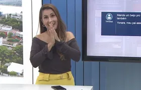 Imagem ilustrativa da imagem Âncora da Globo se atrapalha e manda beijo para parte íntima de telespectador; assista