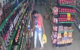 Imagem ilustrativa da imagem Mulher é presa suspeita de furtar bebidas alcoólicas em Goiânia