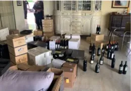 Imagem ilustrativa da imagem Polícia Federal prende contrabandistas de vinhos  nos estados de GO, SP e PR