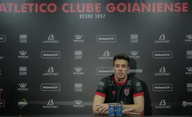 Imagem ilustrativa da imagem Atlético Goianiense não considera vantagem para a decisão contra o Goiás, já que o rival disputa em casa
