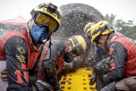 Imagem ilustrativa da imagem Bombeiros realizam simulado operacional de salvamento em desastres
