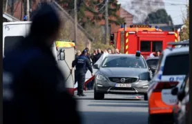Imagem ilustrativa da imagem Um carro em alta velocidade mata seis pessoas na Bélgica