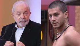 Imagem ilustrativa da imagem Lula fala de 'BOTS' em votação do 'BBB 22' e internautas apontam que é para Arthur Aguiar; assista
