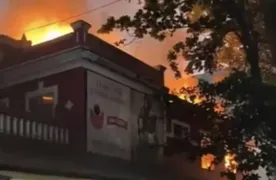 Imagem ilustrativa da imagem Bar tradicional do Rio de Janeiro é destruído por incêndio