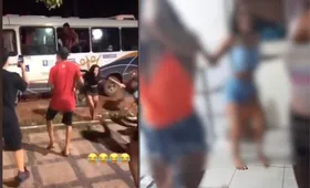 Imagem ilustrativa da imagem Adolescentes quebram ônibus e dançam em delegacia após serem retirados de festa