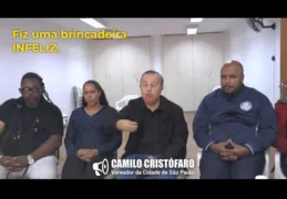 Imagem ilustrativa da imagem Vereador Camilo Cristófaro convoca funcionários negros e faz vídeo para dizer que 'não é racista'