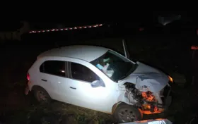 Imagem ilustrativa da imagem Motorista bêbado é preso após provocar acidente na BR-060