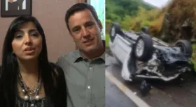 Imagem ilustrativa da imagem Cantora gospel Eyshila e marido sofrem grave acidente de carro: "Livramento"