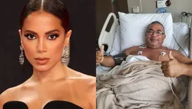 Imagem ilustrativa da imagem Anitta mostra pai hospitalizado após cirurgia delicada e agradece orações: "Deus do impossível"