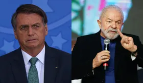 Imagem ilustrativa da imagem Bolsonaro sobre Lula: “Não tem como esse cara ter 45% de intenção de votos”