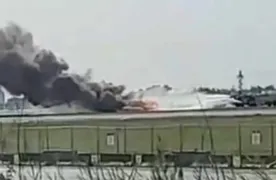 Imagem ilustrativa da imagem Avião com 151 pessoas pega fogo ao fazer pouso forçado em Miami