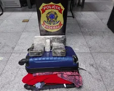 Imagem ilustrativa da imagem Homem é preso com mais de 4kg de cocaína em aeroporto