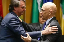 Imagem ilustrativa da imagem Lula e Bolsonaro vão à posse de Alexandre de Moraes no TSE