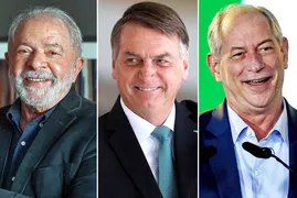 Imagem ilustrativa da imagem Lula tem 44%, Bolsonaro 32%, Ciro 8% e Simone 3%, diz pesquisa Genial/Quaest