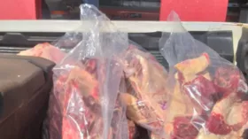 Imagem ilustrativa da imagem Fiscalização apreende quase 100 quilos de carnes sem procedência em Santa Helena de Goiás