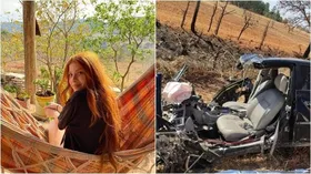Imagem ilustrativa da imagem Influencer de Ribeirão das Neves perde 5 familiares em grave acidente em Goiás