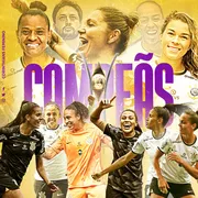 Imagem ilustrativa da imagem De virada, Corinthians goleia o Internacional e conquista o Brasileiro Feminino