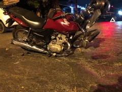 Imagem ilustrativa da imagem Motociclista fica gravemente ferido após acidente