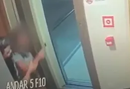 Imagem ilustrativa da imagem Vídeo mostra homem agredindo a mulher antes de ser baleado pela polícia